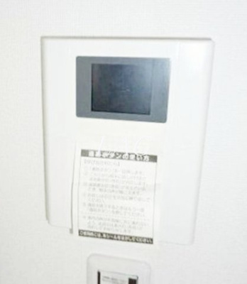 【セキュリティ】 | Soleil 1010 | モニター付きインターホンです。