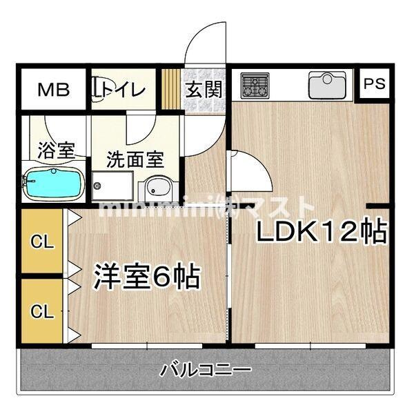 大正メゾンの間取り
