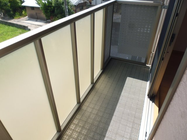 コンフォート小山Bのバルコニー