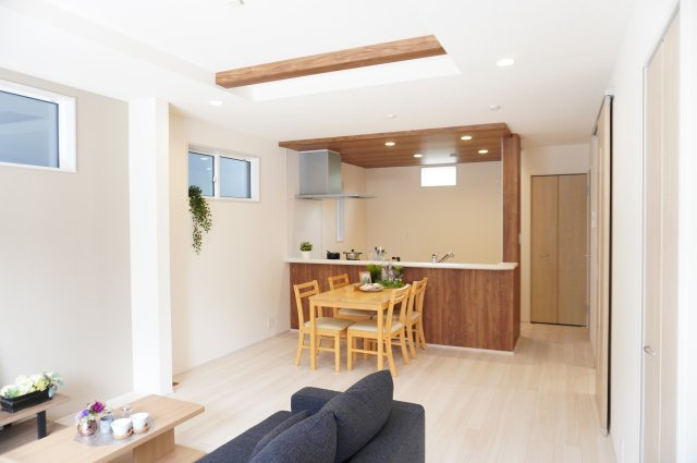 草加市新善町 新築分譲住宅 全8棟 3号棟の居間・リビング