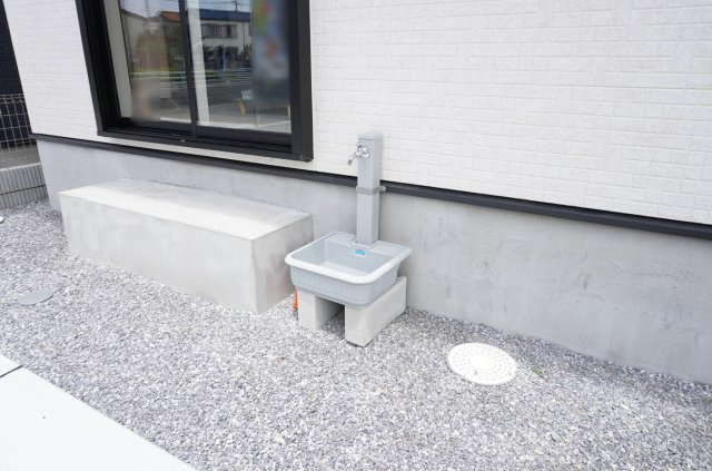 草加市新善町 新築分譲住宅 全8棟 3号棟の設備|立水栓
