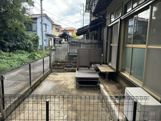 取手市下高井　戸建住宅の庭