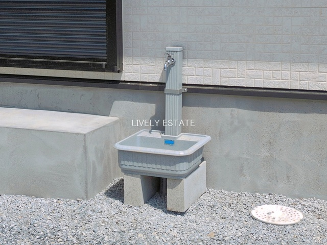 草加市新善町 新築分譲住宅 全8棟 4号棟のその他|立水栓