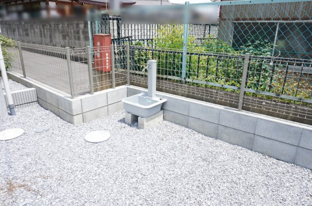 草加市新善町 新築分譲住宅 全8棟 4号棟の設備|立水栓