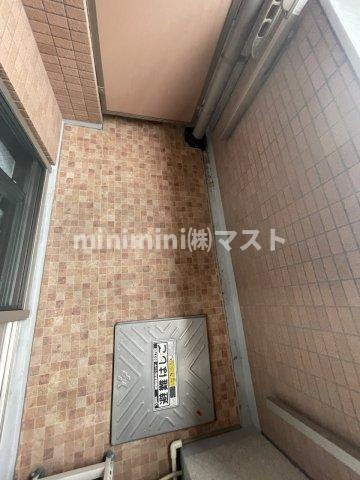 CITY　SPIRE上町台のバルコニー