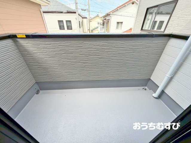 名古屋市北区西味鋺3期(全1棟)のバルコニー