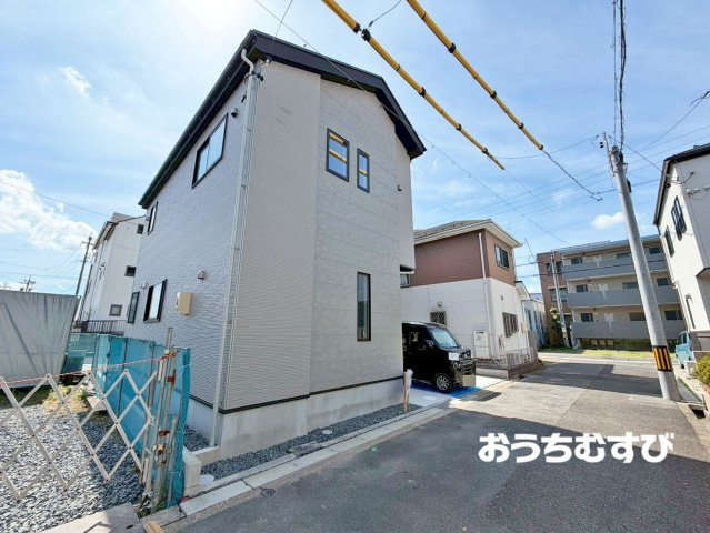 名古屋市北区西味鋺3期(全1棟)の前面道路含む現地写真