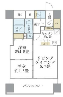 【間取り】 | エミリブ東長崎 | 間取りです。