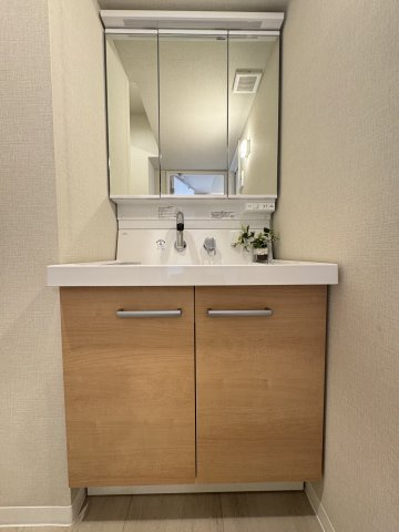 朝日蔵前プラザ　11Fの独立洗面台