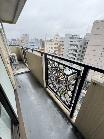 朝日蔵前プラザ　11Fのバルコニー