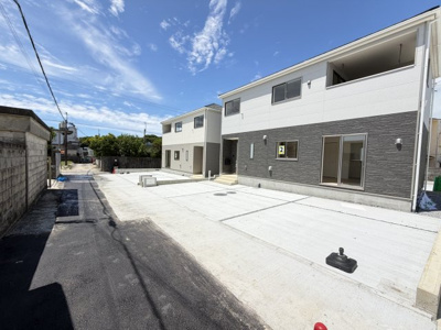 【前面道路含む現地写真】 | 糸満市南波平　第2（全4棟） | ※北側公道3.5m～3.8m♪