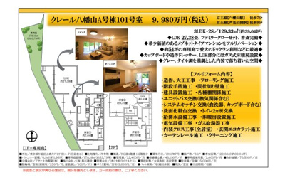 【その他】 | クレール八幡山A号棟　仲介手数料無料＋50万円現金プレゼント中