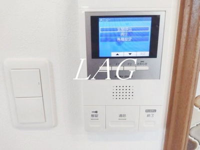 【設備】 | ミュゲ浅草 | モニター付きインターフォンです。