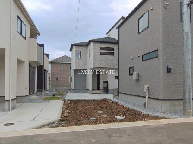 草加市新善町 新築分譲住宅 全8棟 7号棟の外観