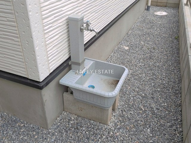 草加市新善町 新築分譲住宅 全8棟 7号棟のその他|立水栓