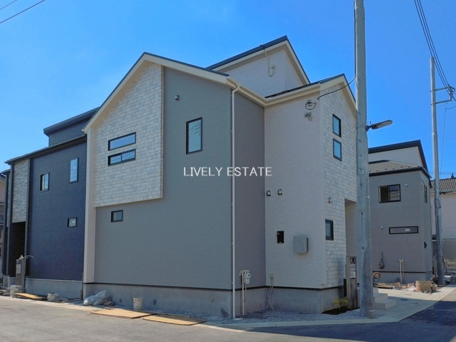 草加市新善町 新築分譲住宅 全8棟 5号棟の外観