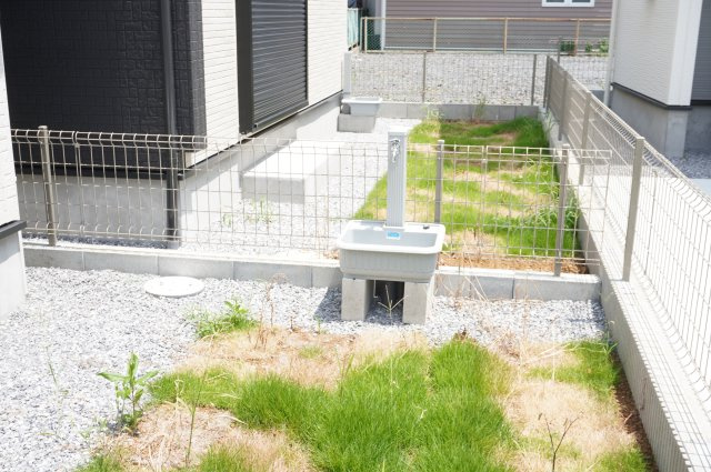 草加市新善町 新築分譲住宅 全8棟 5号棟の設備|立水栓