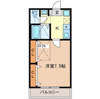 【間取り】 | ボナールＡＭＡＮＵＭＡ | 間取りです。