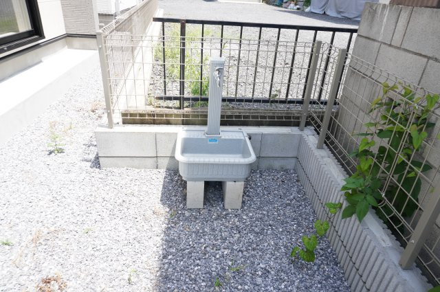 草加市新善町 新築分譲住宅 全8棟 8号棟の設備|立水栓