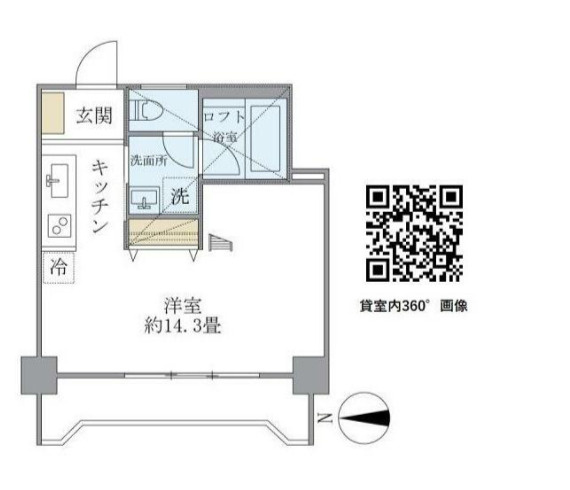 ＩＳＭ西日暮里の間取り