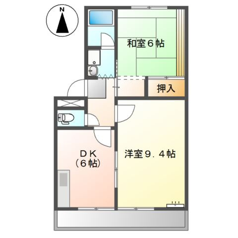 ＷＩＮＧ香久山Ａの間取り