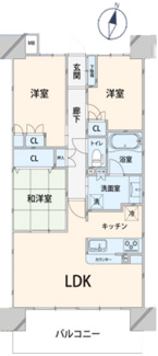 【間取り】 | グランスイート玉川上水
