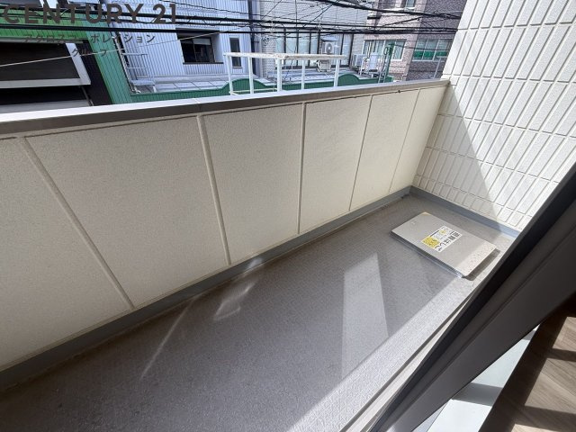 クレールキューブ甲子園口のバルコニー