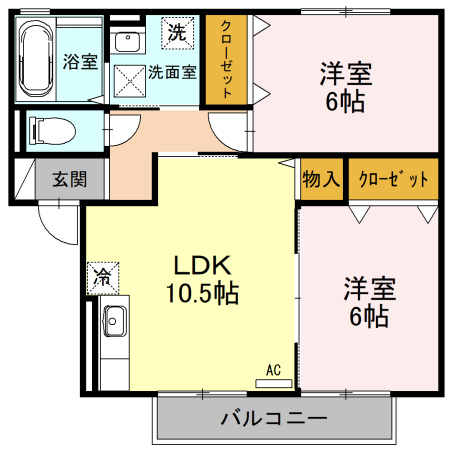 サンビレッジ二の宮　Ａ