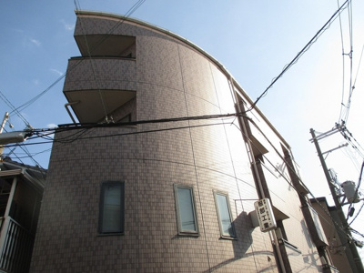【外観】 | アークマンション | 建物の個性を主張するシックな外観です