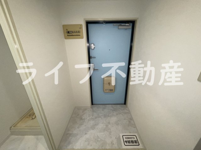 むつみハイツの玄関