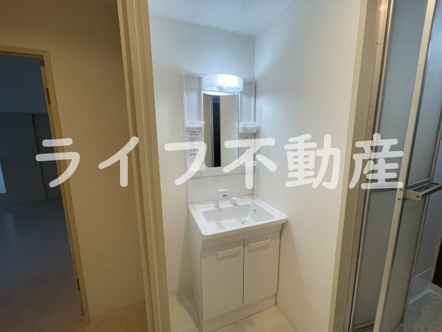 むつみハイツの独立洗面台