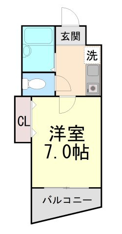 シャトル・Kの間取り