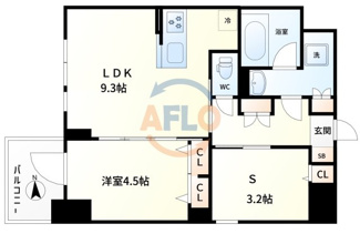 【間取り】 | S-RESIDENCE福島diverse | S-RESIDENCE福島diverse　間取り