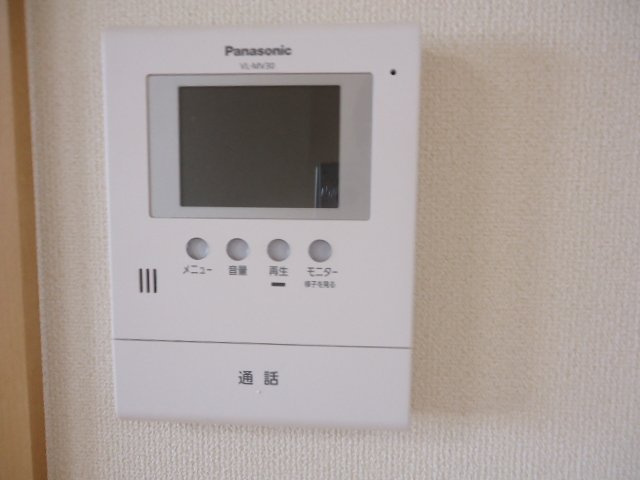 サニーテラスのセキュリティ|カメラ付インターホン（イメージ）