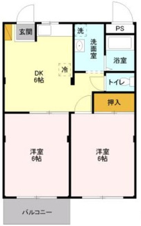 【間取り】 | セシオン | 間取りです。