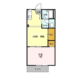 【間取り】 | サンベルテ菅沼Ⅱ | 間取りです。