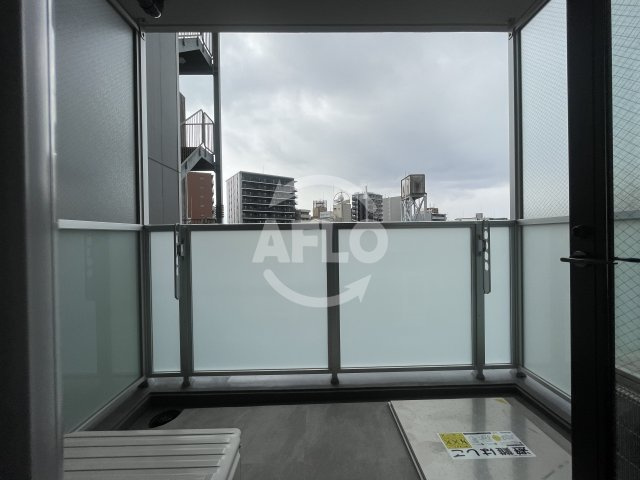 S-RESIDENCE福島diverseのバルコニー|S-RESIDENCE福島diverse　バルコニー