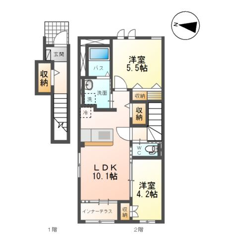 グランブールの間取り