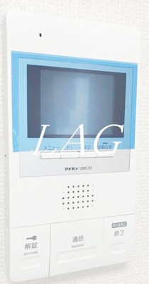 【セキュリティ】 | b’CASA蔵前 | モニター付きインターホンです。