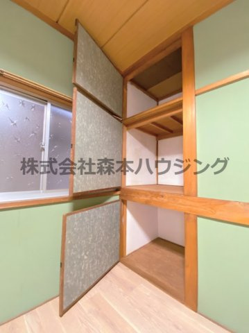 【収納】 | 　大東市寺川5丁目戸建貸家 | 十分な収納スペースがあります