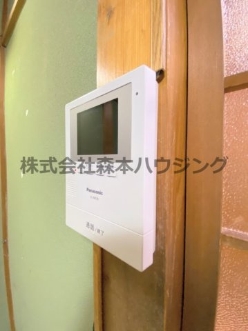 【セキュリティ】 | 　大東市寺川5丁目戸建貸家 | TVモニターフォンで安心です