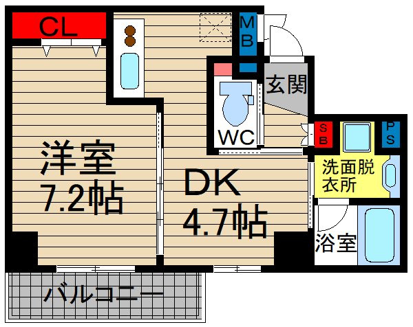 カーサセレーネの間取り