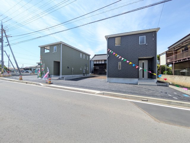 那珂市瓜連　第14　新築戸建て　6号棟の外観