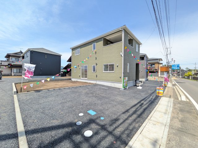 那珂市瓜連　第14　新築戸建て　6号棟の外観