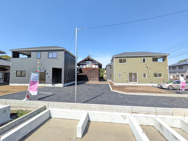 那珂市瓜連　第14　新築戸建て　4号棟の外観
