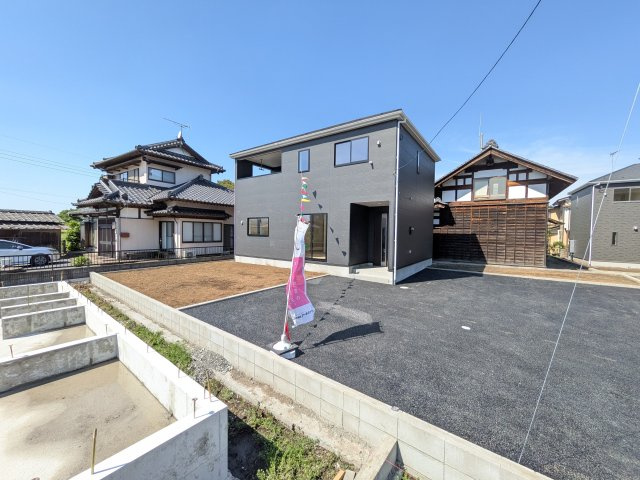 那珂市瓜連　第14　新築戸建て　4号棟の外観