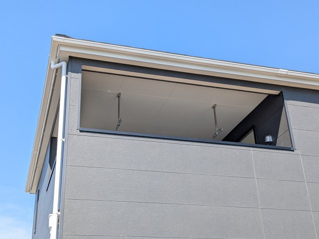 那珂市瓜連　第14　新築戸建て　4号棟のバルコニー