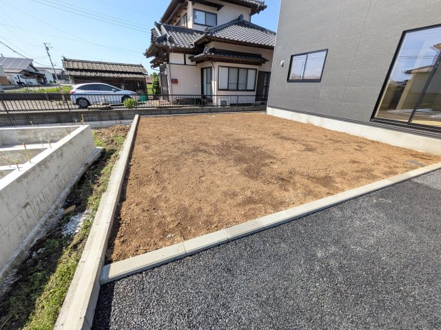 那珂市瓜連　第14　新築戸建て　4号棟の庭