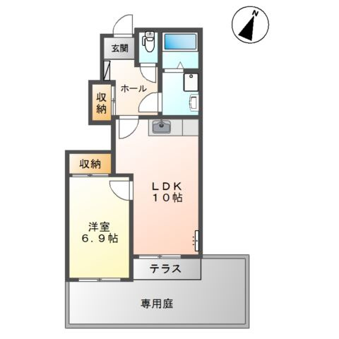 サンクレールの間取り
