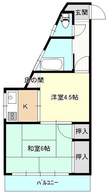 ライツ潮見の間取り